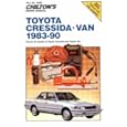 Toyota Cressida and Van 1983-90 Repair Manual Lawrence Braum