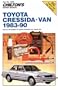 Chilton's Toyota Cressida and Van (Chilton's Repair & Tune-Up Guides)