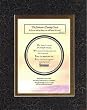 Personalized Touching and Heartfelt Poem for Home - Family Circle Plaque on 11 x 14 inches Double Beveled Matting