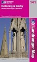 Kettering and Corby (OS Landranger Map Series)