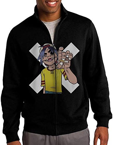 Men's Gorillaz Gorillaz Band Standing Collar Jacket