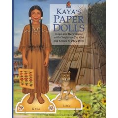 Kaya's Paper Dolls [With Scene, Accessories, Outfits, Mini Book] (American Girls Collection Sidelines)