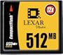 512MB Compactflash 12X Hhscanada Only