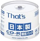 太陽誘電製 That's CD-Rデータ...
