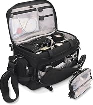 Lowepro Commercial AW Shoulder Bag for 2 Pro DSLRs and 6-8 Lenses - Black