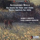 ｜Alessandro Rolla: Six Duets for Flute & Viola/Three Caprices for Viola