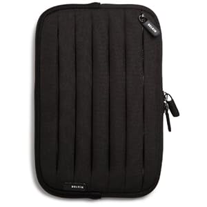 Belkin Pleated Neoprene Kindle Keyboard Sleeve  Black/White