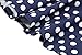 Creti Women's 1950s Vintage Halter Polka Dot V-Neck Sleeveless Swing Dress
