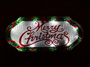 Amazon.com : LED LIGHTED MERRY CHRISTMAS SIGN. 20&quot; long. Indoor/outdoor