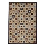 Mohawk Home Modern Squares Rug - 96x132 Rectangle