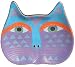 Laurel Burch Fantastic Felines Kaytie Plate