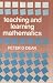 Book Teaching and Learning Mathematics (Woburn Education Series)
