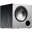 Polk Audio PSW10 10-Inch Monitor Series Powered Subwoofer (Single, Black)
