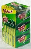 Scotch-Brite 3M Heavy Duty Scrub Sponges - 18-Count