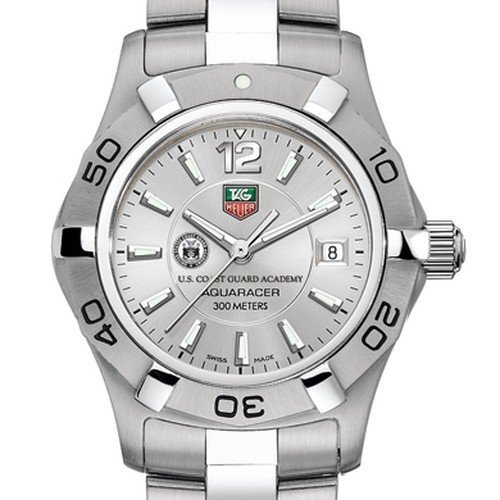 TAG HEUER watch:US Coast Guard Academy TAG Heuer Watch - Women's Steel Aquaracer at M.LaHart Images