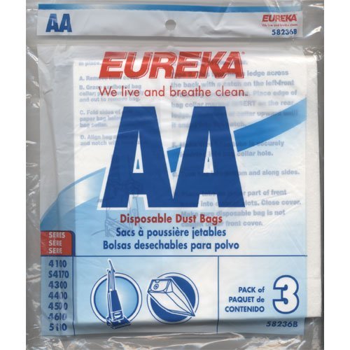 Eureka Vacuum Bag Type Aa Fits Eureka Lois B. Henryert