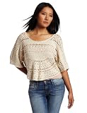 Calvin Klein Jeans Women's Open Crochet Pullover