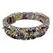 Link Bracelet Silver Gemstone Diam.m. 2.3 inches (brclt278a)