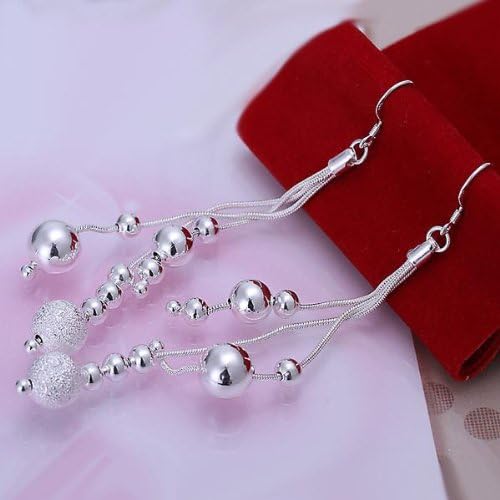Poppular earring erling Silver 925 Earrings Ball Earrings Wholesale 925 Sterling Silver Jewelry By Mary J