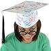 Elope Signature Graduation Hat One-Size White_s-1