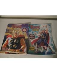 Thor: The Mighty Hammer Big Best Book to Color [Paperback] & Free Thor Sticker Scene Book to Color (Paperback)