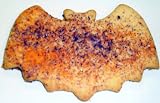 Scotts Cakes Purple and Orange Bat Sugar Cookies 1 Box
