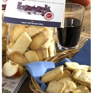 Reganas Manchego Cheese Crackers by La Tienda by 