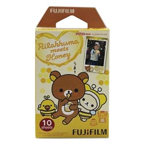 Fuji Instax Mini Instant Film 10 Exposures - Rilakkuma meets Honey