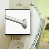 Moen DN2155BN 5' Curved Shower Rod, Brushed Nickel
