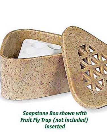 Soapstone Fruit Fly Trap Holder