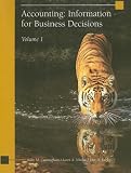 Accounting: Information for Business Decisions, Volume 1