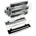 10 Crystal Bracelet Jewelry Boxes Clear Cut Display Gift Holder