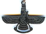 Persian Zoroastrian Faravahar Pendant Stainless Steel
