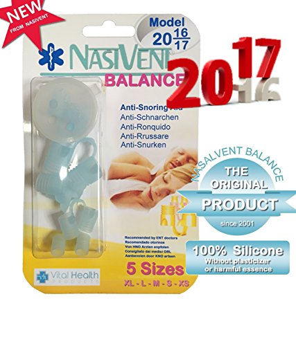 Snoring aids "This latest model Stays PUT the ENTIRE night" NasalVent/NasiVent Balance Starter Pack 2016-17 "NEW MODEL" .