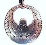 Beautiful Winged Isis Pendant Ancient Egyptian Jewelry Goddess Necklace