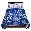 Botanica Comforter Sham - Blue (Full/ Queen)