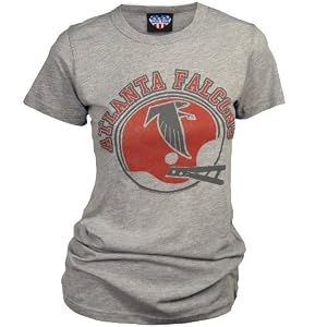 Buy Atlanta Falcons Ladies Retro Vintage T-Shirt