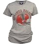 Atlanta Falcons Women's Retro Vintage T-Shirt (Heather, Large)