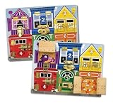 Melissa & Doug Deluxe Latches Board [Toy]