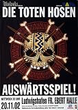 Poster - Toten Hosen, Die - Auswärtsspiel 2002 - Original Konzert Plakat Poster von Die Toten Hosen