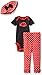 Gerber Baby Girls' Three-Piece Bodysuit, Bucket Hat, and Legging Set