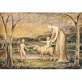 The Christ Child Riding on a Lamb, by William Blake (Print On Demand)