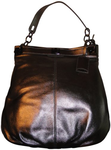 Calvin Klein Gramercy Convertible Hobo (Pewter)