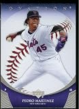 2006 Upper Deck Ovation Pedro Martinez New York Mets Baseball Card #44 - Mint Condition - In Protective Display Case!