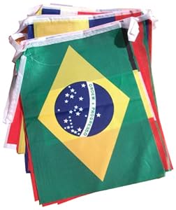 WORLD CUP 2014 CLOTH BUNTING 9.5 MTRS LONG