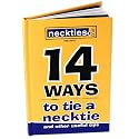 Neckties How to Tie a Tie Book by Necktie Accessories - Yellow Hard cover