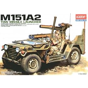 M151A2 TOW Missile Launcher Jeep Academy from R/C Missle Launchers