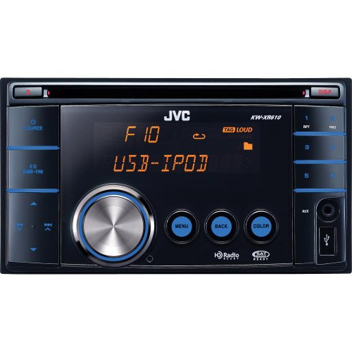 Where to buy JVC KW-XR610 Double-DIN USB/CD Receiver w/ front AUX Input, USB 2.0 for iPod/iPhone, and Bluetooth/Satellite/HD Radio Add-On Capability