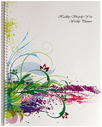 Healthy Shapely You Planner July 2016 - June 2017 Calendar. Daily Weekly Monthly Yearly Organizer + Diet &amp; Exercise Record &amp; Assessment, 8.5 x 11, Spiral, 12 Months, Academic Year