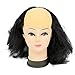 Funny Hair Wigs Halloween Bald Old Man Woman Wig Head Mask Costume Party Novelty Mask Masquerade Supplies Bald Wig
